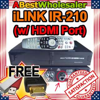   IR 210 FTA SATELLITE RECEIVER HDMI READY + FREE HDMI CABLE  