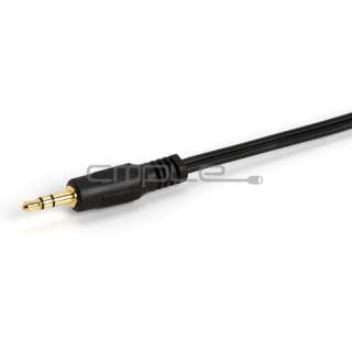 25FT 3.5mm 1/8 Plug Stereo Plug 2 RCA Hook Cable Y Adapter Male  