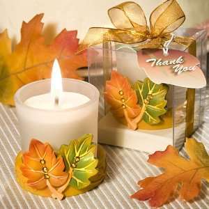  Wedding Favors Leaf Design Candle Favors Health 