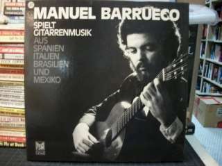 CLASSICAL 3xLP MANUEL BARRUECO Spielt Gitarrenmusik Spanien Italien 