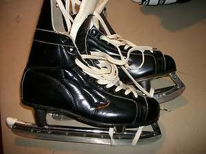 vintage hockey skates red line hyde  