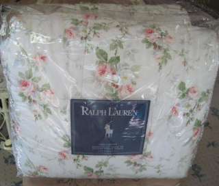 NU Ralph Lauren 9PC PINK MEADOW WAY Queen Comforter Set  