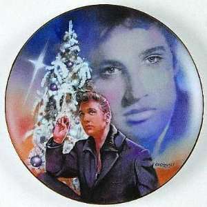   Christmas The Elvis Presley Hit Parade Series 8.5 Collectible Plate