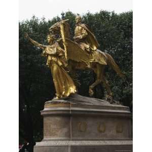  General Sherman Monument,1903, Equestrian Statue, New York 
