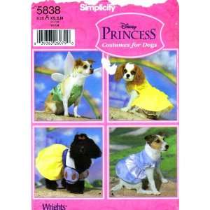   Disney Princess Dog Costumes Size XS   S   M Arts, Crafts & Sewing