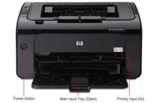 New HP LaserJet P1102w Laser Wireless Printer w/ Cable  