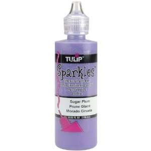  Sparkle Fabric Paint  Plum