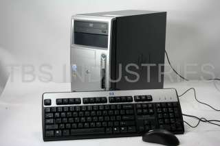 HP dc5100 MiniTower Pentium 4 HT 3GHz 2GB RAM DVD/CDrw 80GB XP 90 Day 