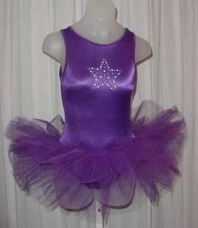 TWILIGHT Short Ballet Tutu Dress Dance Costume Child L  