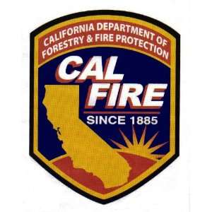 CAL FIRE CALIFORNIA DEPARTMENT OF FORESTRY & FIRE PROTECTION CDF 