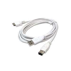  2.0 USB/Firewire [2 IN 1] Cable for iPhone Electronics