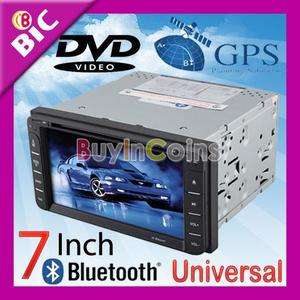   LCD Screen Car DVD Player Bluetooth Entertainment with Radio GPS TV