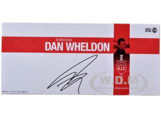   WHELDON R.I.P. LIONHEART TRIBUTE INDY CAR 1/18 BY GREENLIGHT 10908