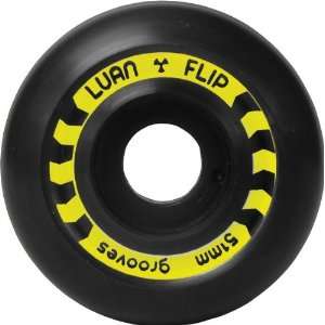 Flip Oliveira Hazard Grooves 51mm Black Skate Wheels 