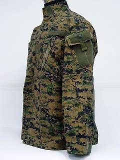 SWAT Navy Digital Camo Woodland BDU Uniform Set S  