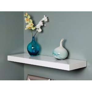   Inch Chicago Wall Shelf Display Floating Shelves White