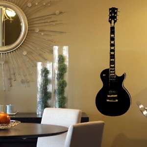 GUITAR and strings music instrument wall sticker decal giant stencil 