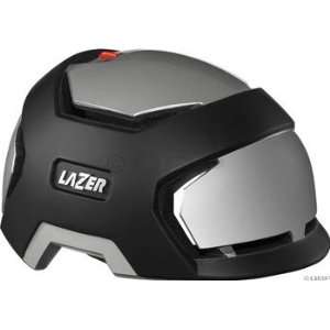  Lazer KruX Helmet Gloss Silver/Matte Black Large/XL (58 