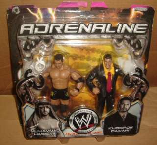 Jakks WWE Adrenaline 14 Muhammad Hassan Daivari MOC WWF  