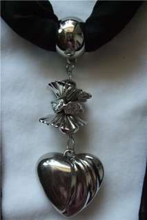   6PCS/Lot Heart Pendants Scarves Fashion Jewelry Scarf Necklace Shawl