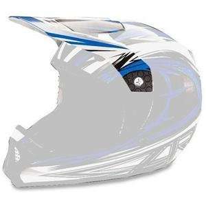  Z1R Visor for Rail Fuel Helmet     /White/Blue Automotive