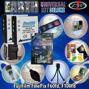  Earth Universal Kit Deluxe for Fuji FinePix F60fd, Fujifilm 