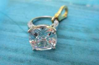 JUICY COUTURE LARGE DIAMOND ENGAGEMENT RING BRACELET CHARM  