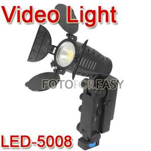   Hot shoe Light Canon Nikon PANASONIC SONY JVC DV Camcorder lamp  