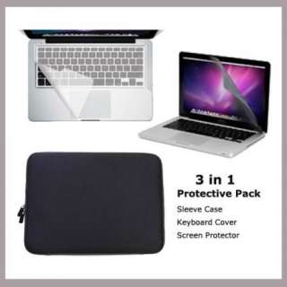 13 MacBook Pro Sleeve Case,Screen &Keyboard Protector B  