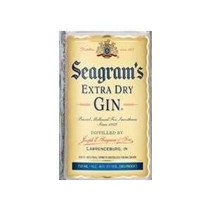  Seagram Gin Extra Dry 375ML Grocery & Gourmet Food