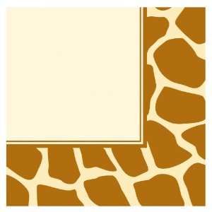   Animal Print Giraffe Lunch Napkins (16) Party Supplies Toys & Games
