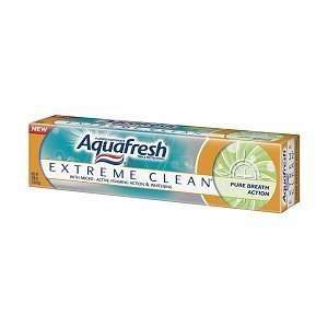  Aquafresh Extreme Clean Pure Breath Action Fluoride 