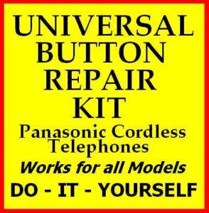 Panasonic KX TG5432 KX TG5433 KX TG5436 BUTTON FIX  