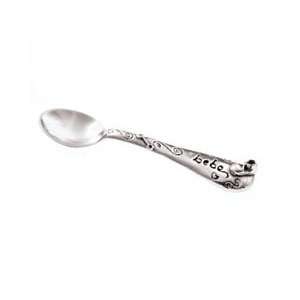  Bebe Pewter Baby Spoon Baby