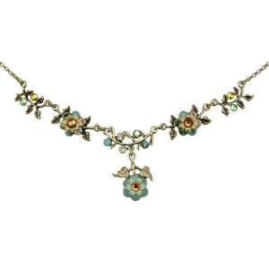  Michal Negrin Amazing Collar Necklace Adorned with Flower 