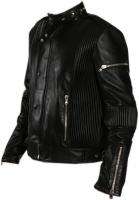   &Guy Manuel 100% real leather jacket costume handmade helmet  