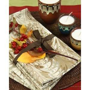  Dransfield & Ross Florentine Paper Napkin   Feather