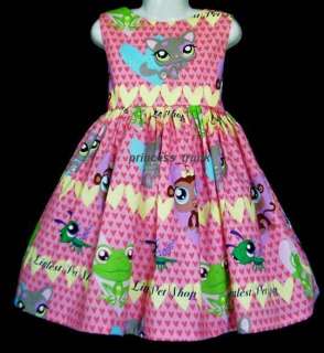 princess_trunk Littlest Pet Shop Lilac Dress Sz 12M 10y  