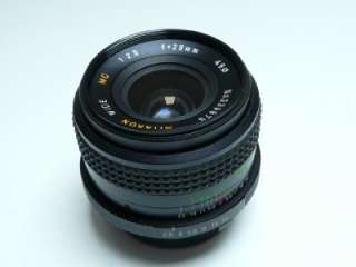 Mitakon 28mm f2.8 Wide Angle Lens Minolta MD Mount 3398  