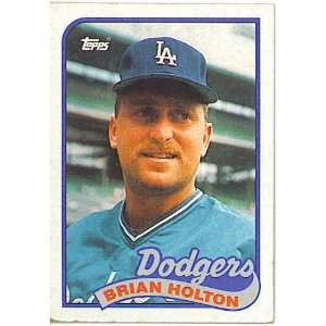  1989 Topps #368 Brian Holton [Misc.]