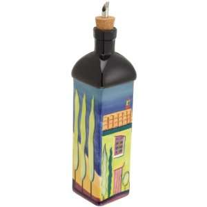  Henriksen Imports Tuscan Hills 10 1/2 Inch Oil Bottle 