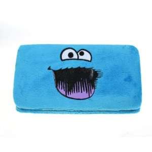   Street Cookie Monster Plush Ladies Hinge Wallet 