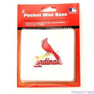 St. Louis Cardinals Mini Base Bird & Bat Logo  Sealed  