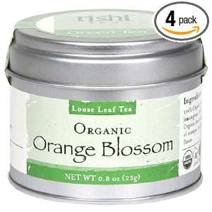 Rishi Tea Organic Orange Blossom Loose Tea, 0.8 Ounce Mini Tin (Pack 