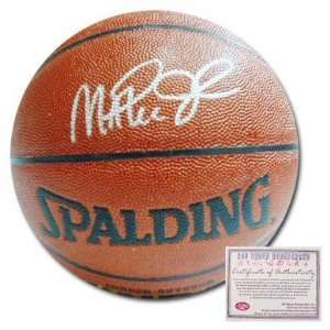   Johnson Autographed NBA Indoor/Outdoor Basketball