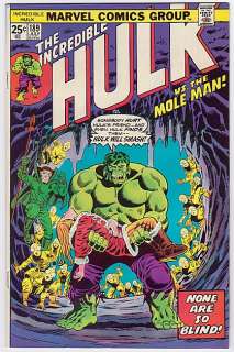 1975 The Incredible Hulk #189 Comic Book   Marvel  