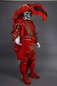Red Death Phantom of the Opera Masquerade Ball Costume  