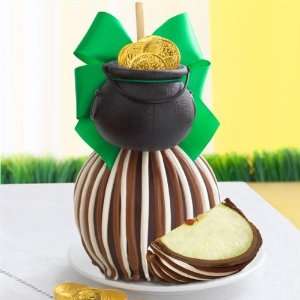 Pot O Gold Jumbo Caramel Apple Gift Grocery & Gourmet Food