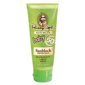 Panama Jack Naturals Baby Spf 50, 3.0 Ounce Tubes (Pack of 3)