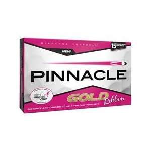    Pinnacle Gold Ribbon Golf Balls for Women